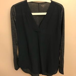 Loft sheet front, cotton back